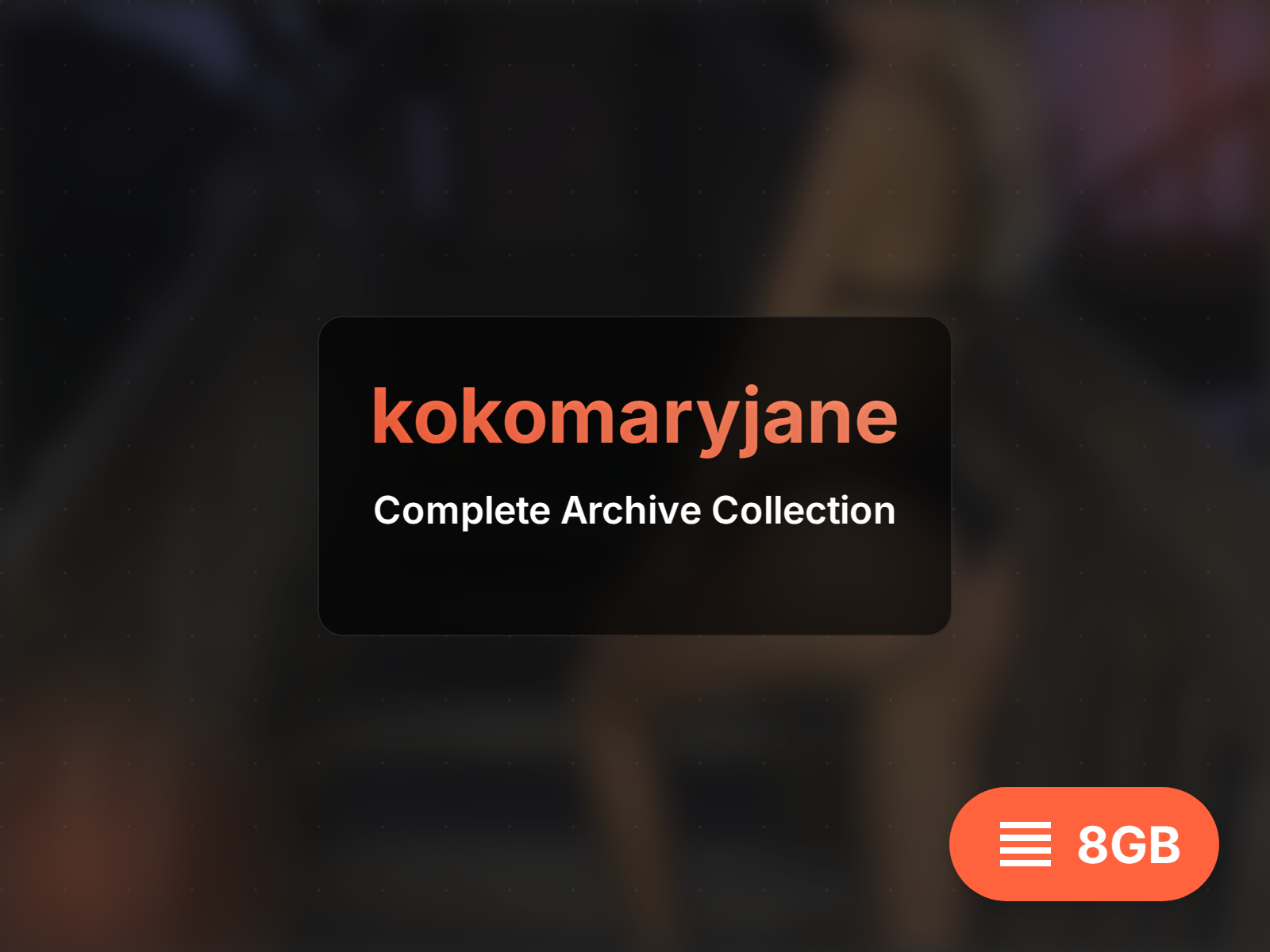 Descargar archivo de kokomaryjane (18GB)