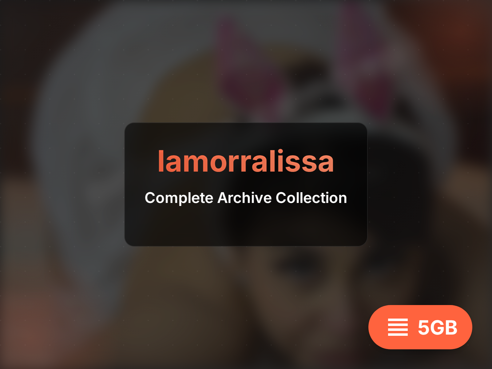lamorralissa الأرشيف الكامل