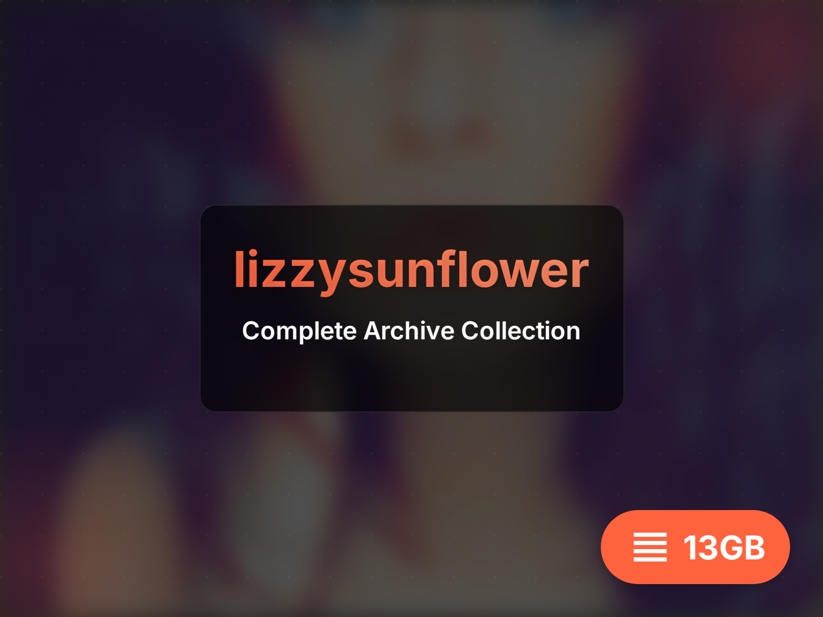 lizzysunflower View Archive