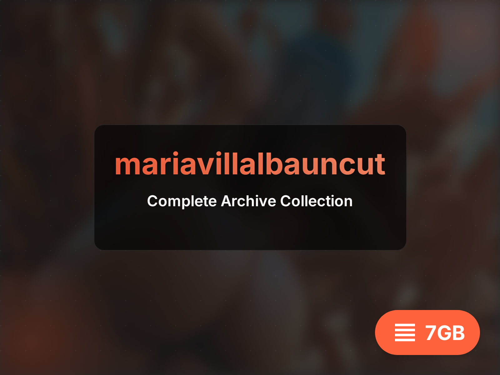 mariavillalbauncut OnlyFans Leak