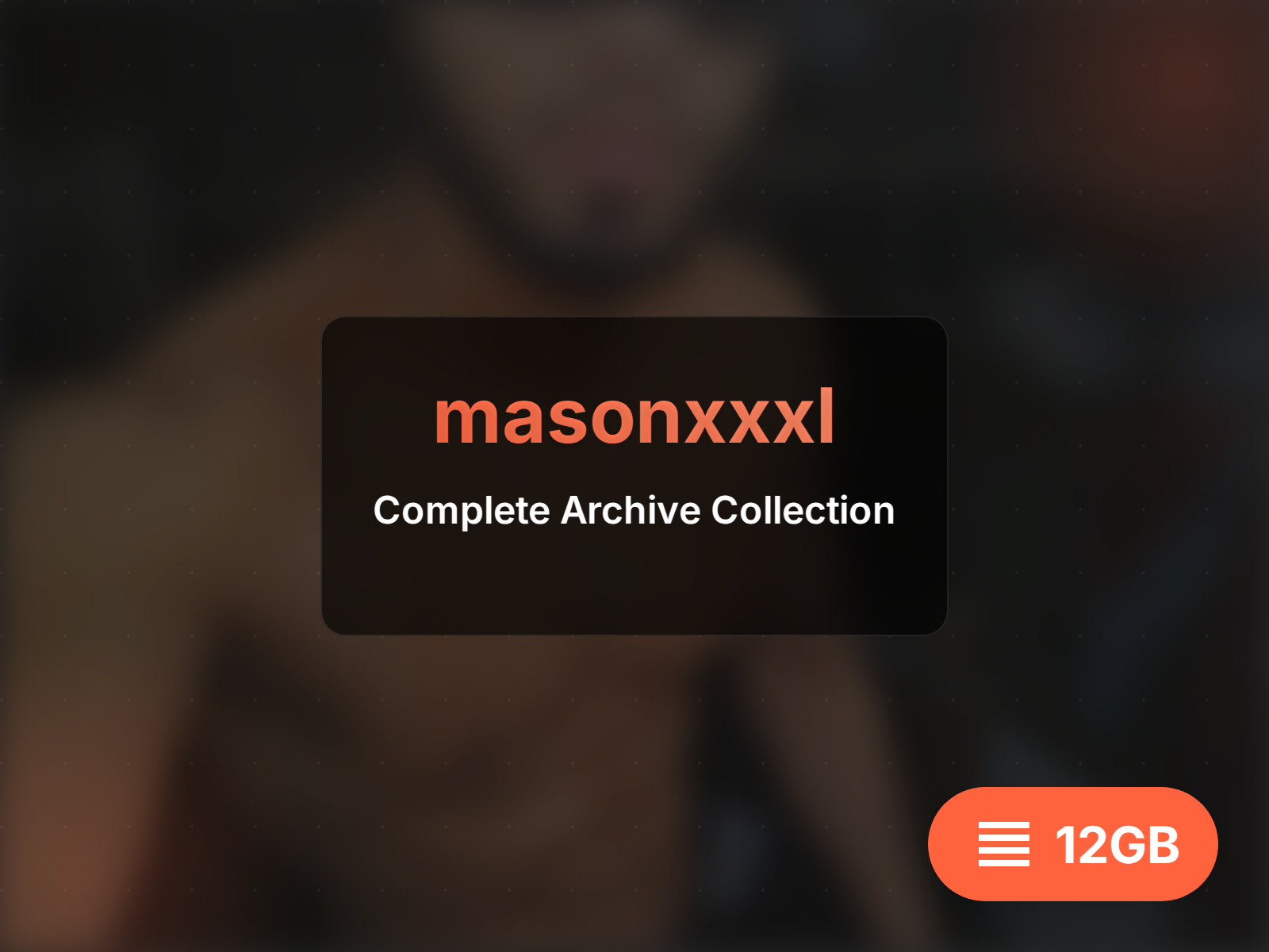 Mason XL @masonxxxl OnlyFans Leaked