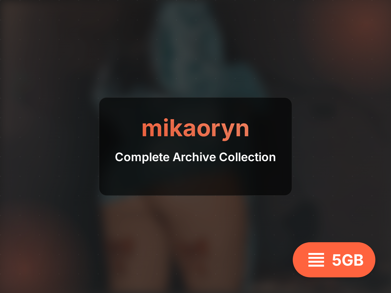 पूर्ण mikaoryn आर्काइव (8GB)