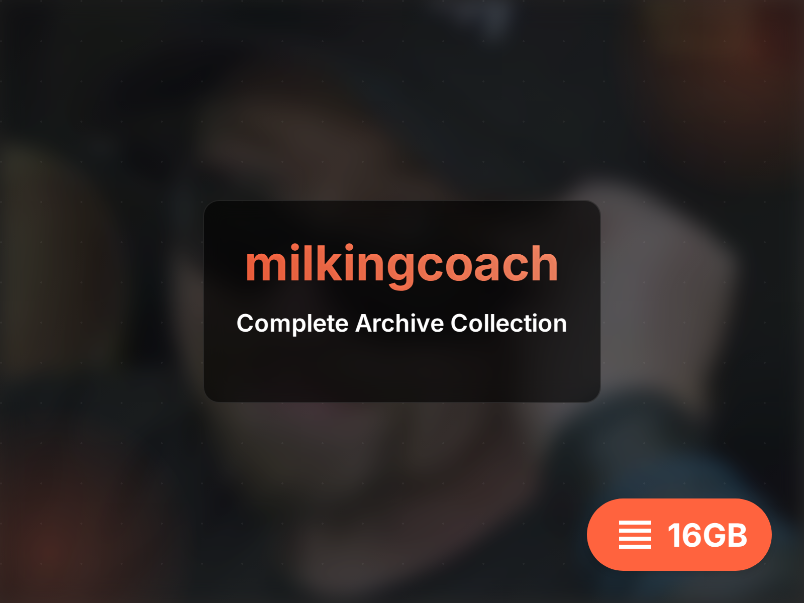 milkingcoach OnlyFans Leaks
