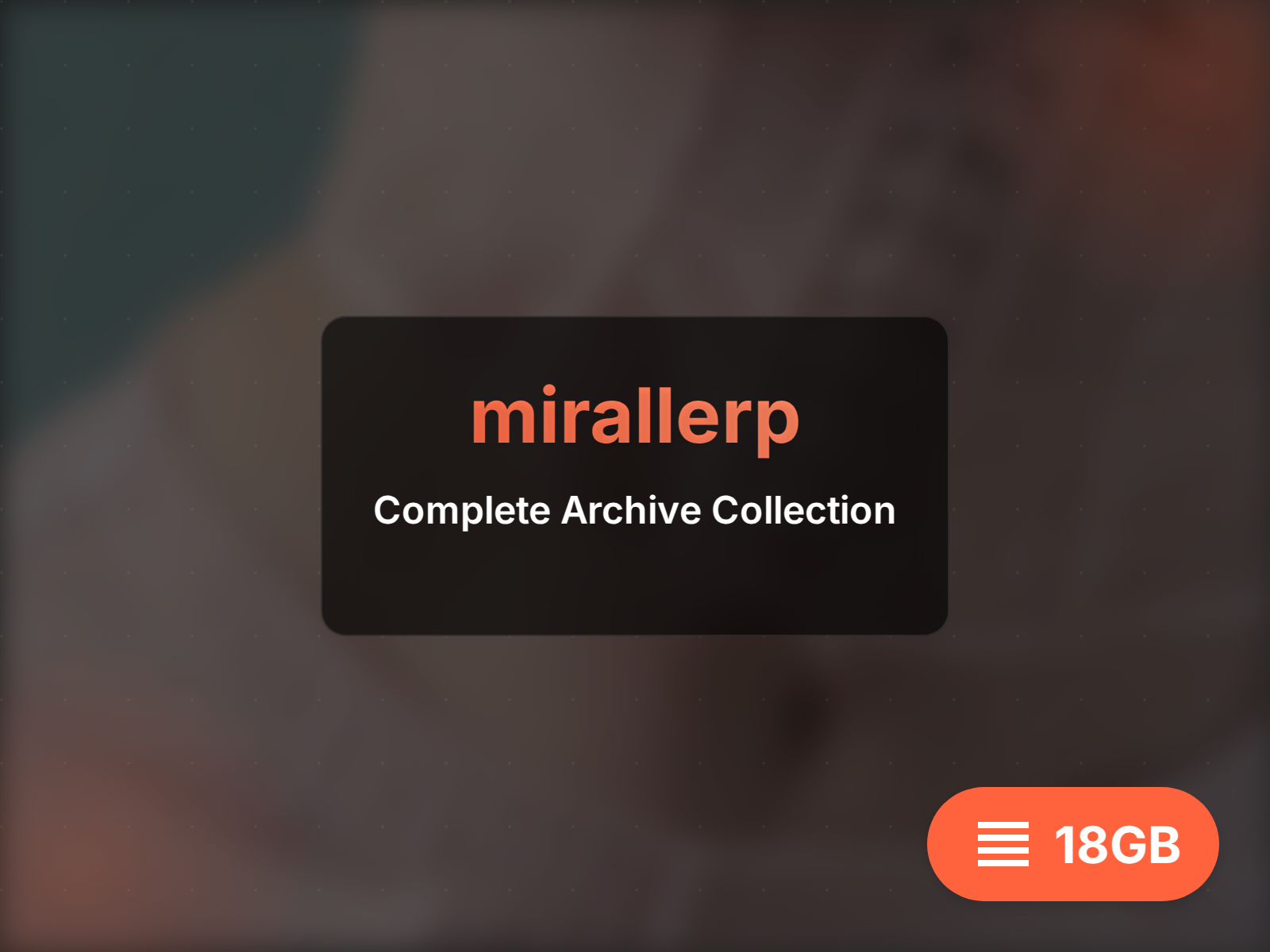 Ներբեռնել mirallerp արխիվը (5GB)