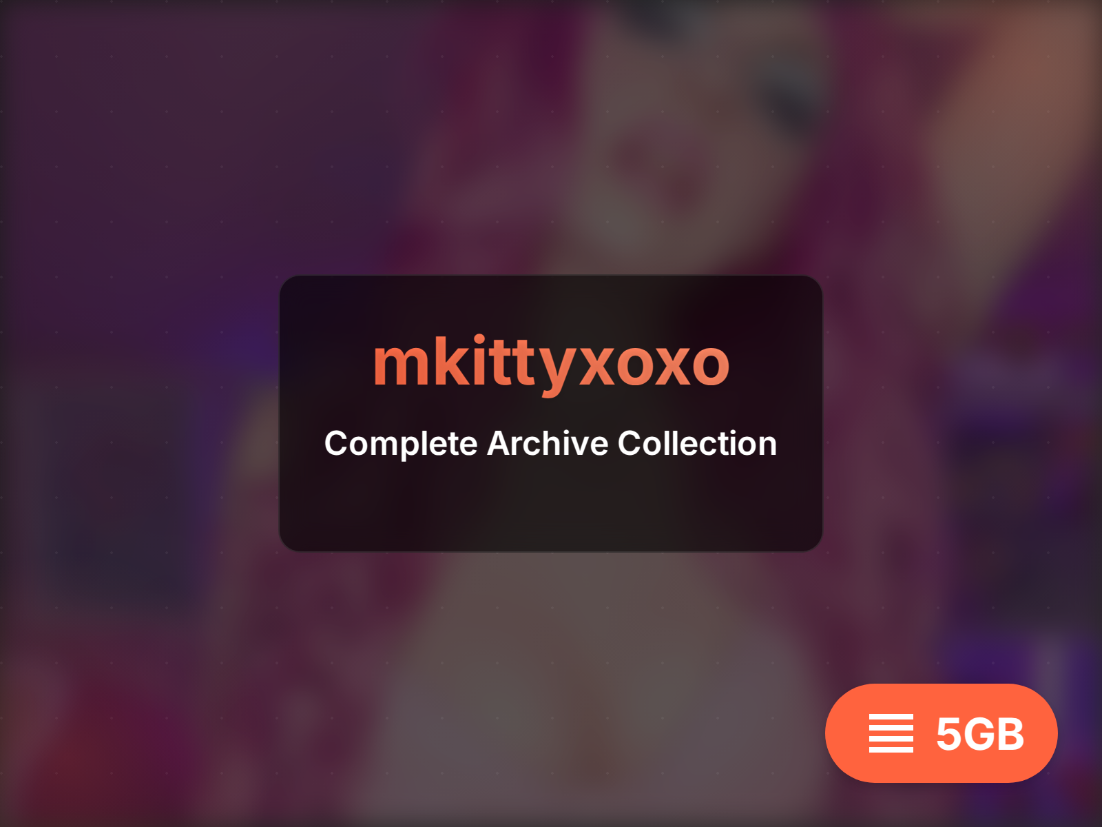 mkittyxoxo View Archive