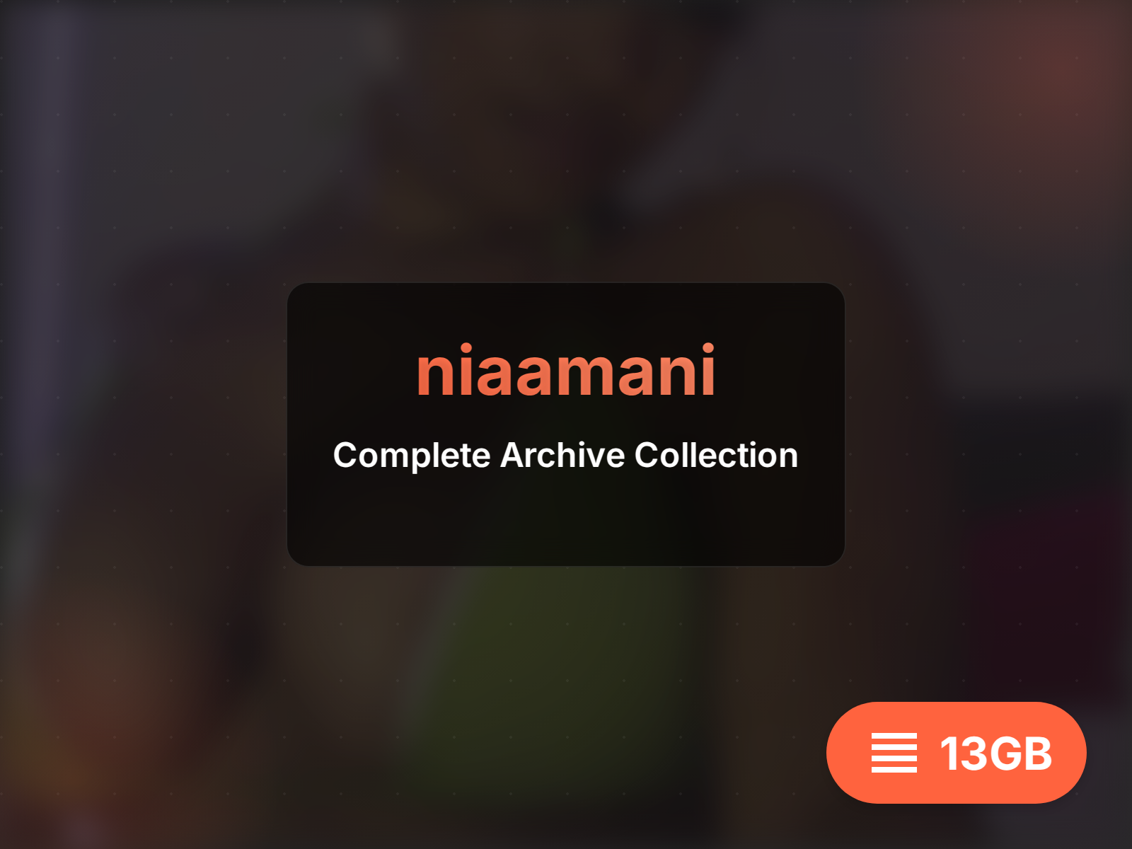 niaamani ފުރިހަމަ އާކައިވް