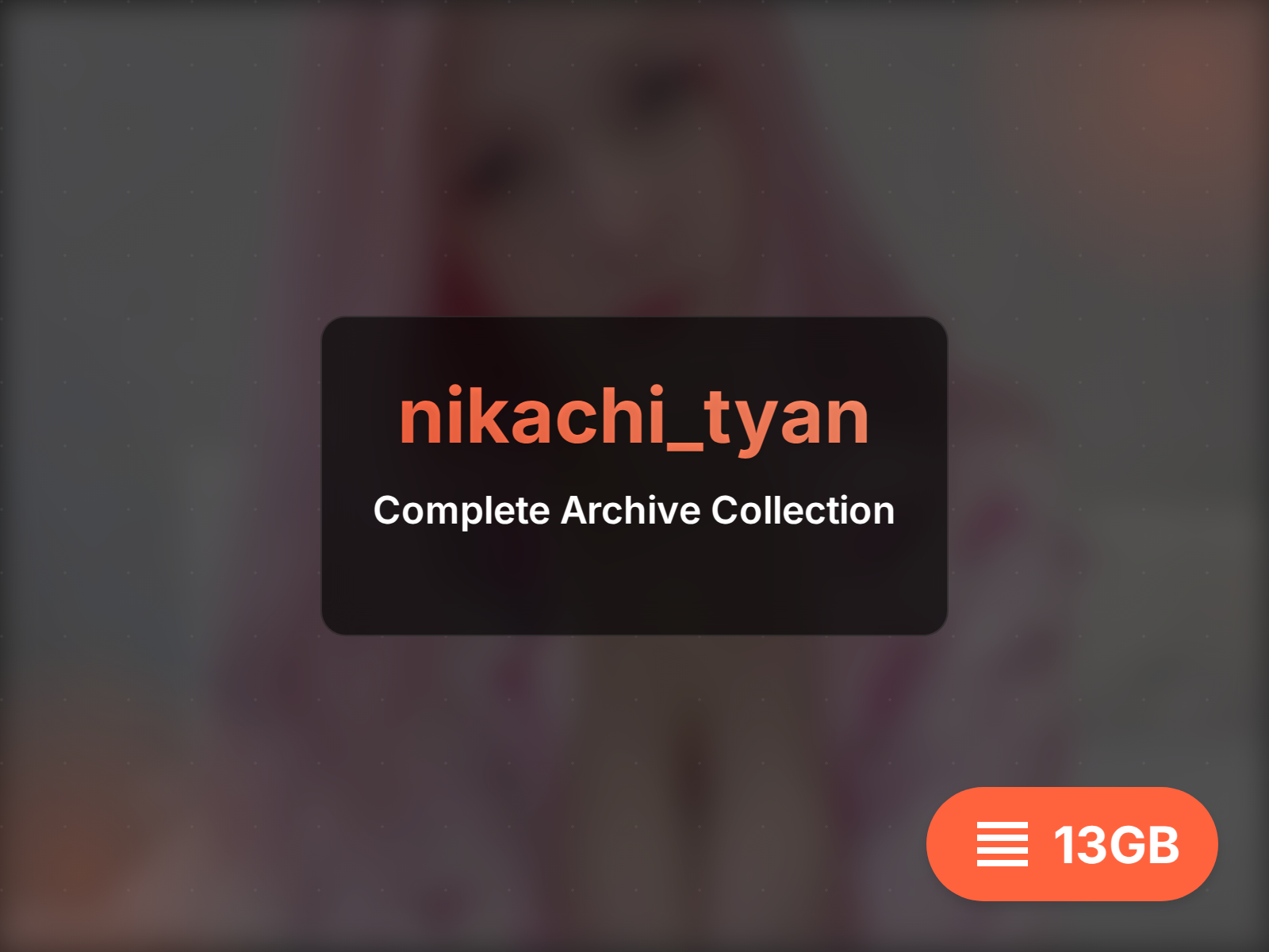 nikachi_tyan archive (14GB)