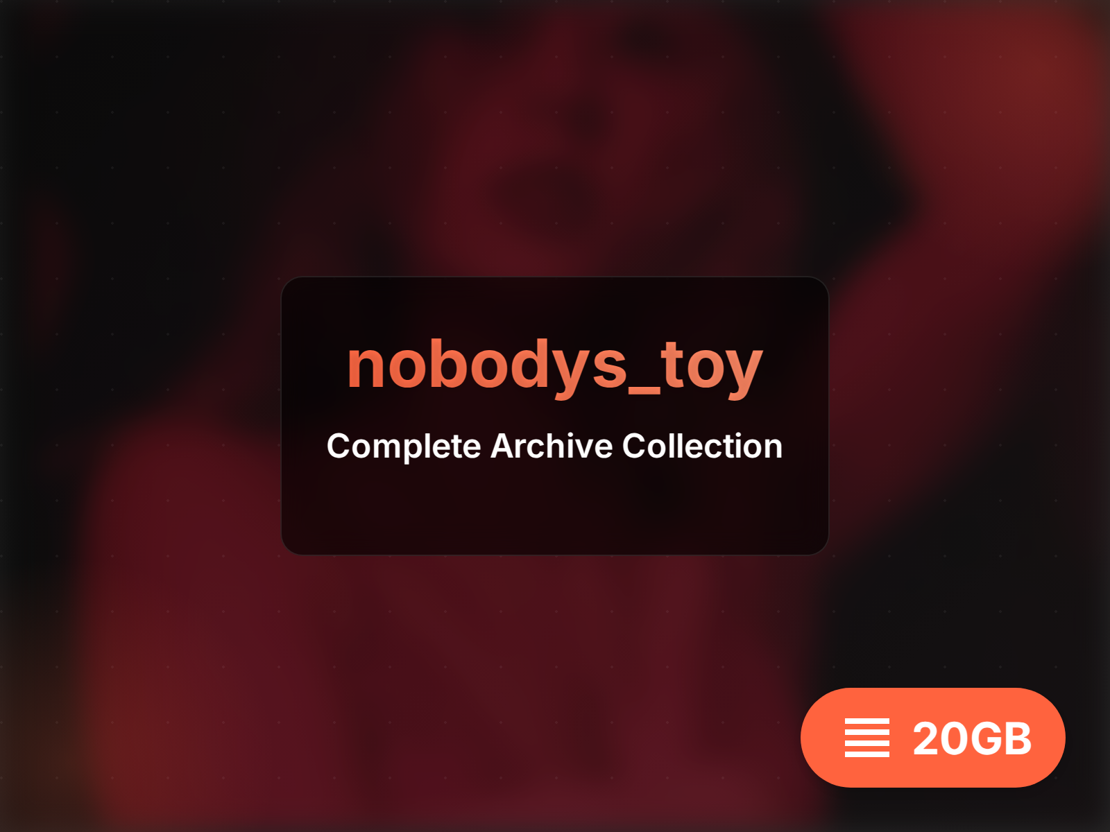 nobodys_toy OnlyFans Videos und Fotos kostenlos herunterladen