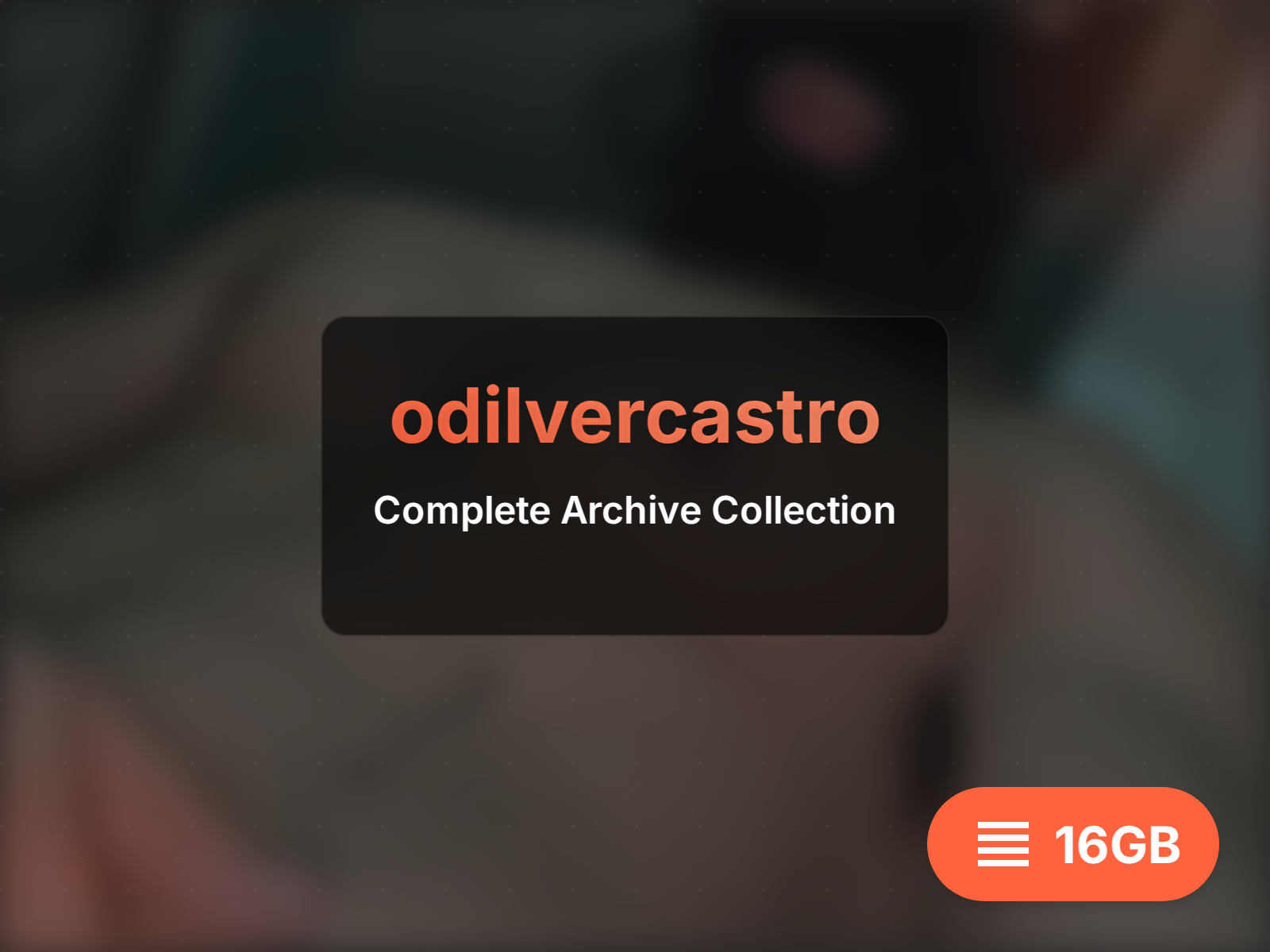 ODILVER CASTRO @odilvercastro OnlyFans Сливы