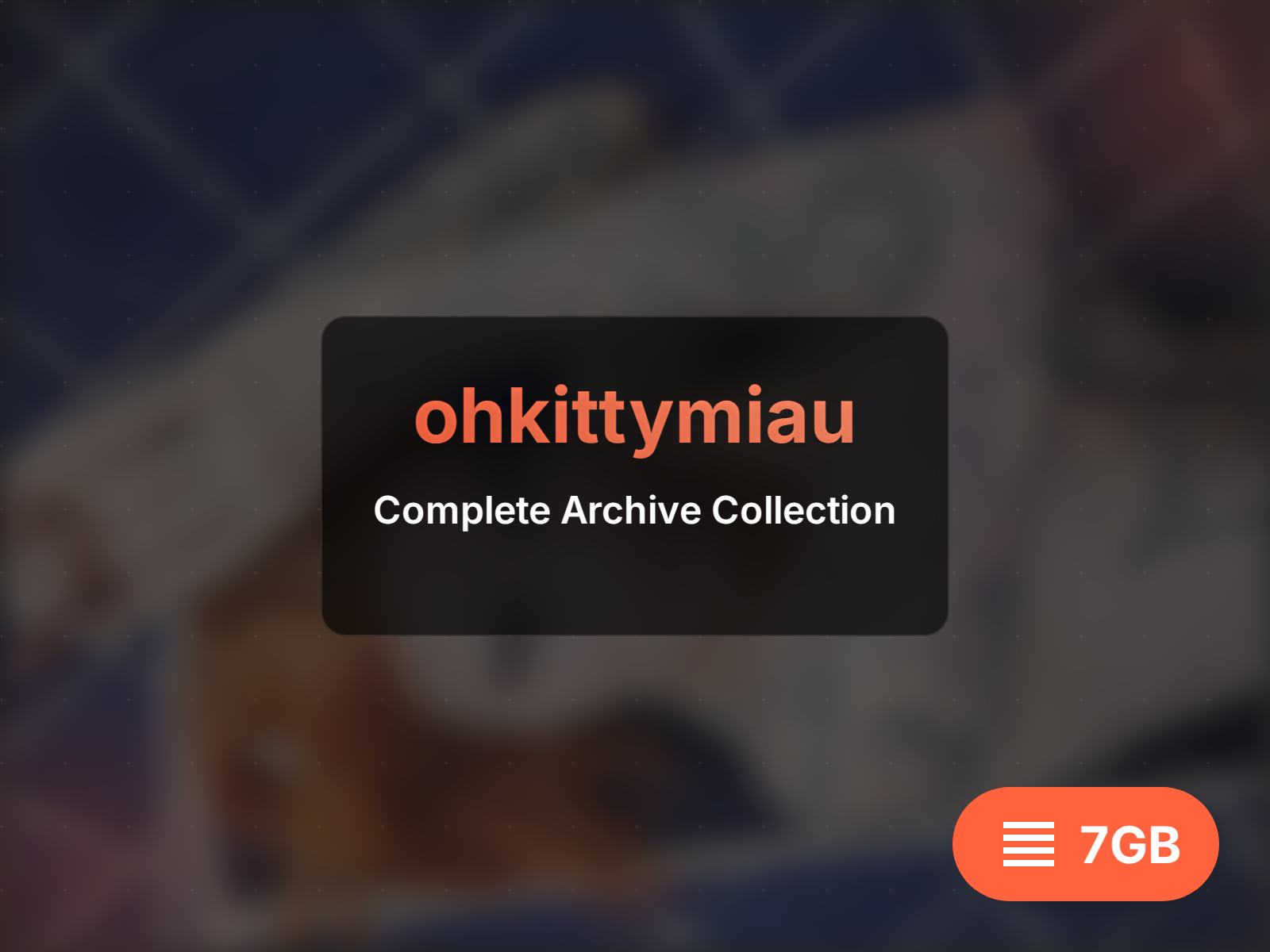 ohkittymiau (Niña gato) OnlyFans contenido