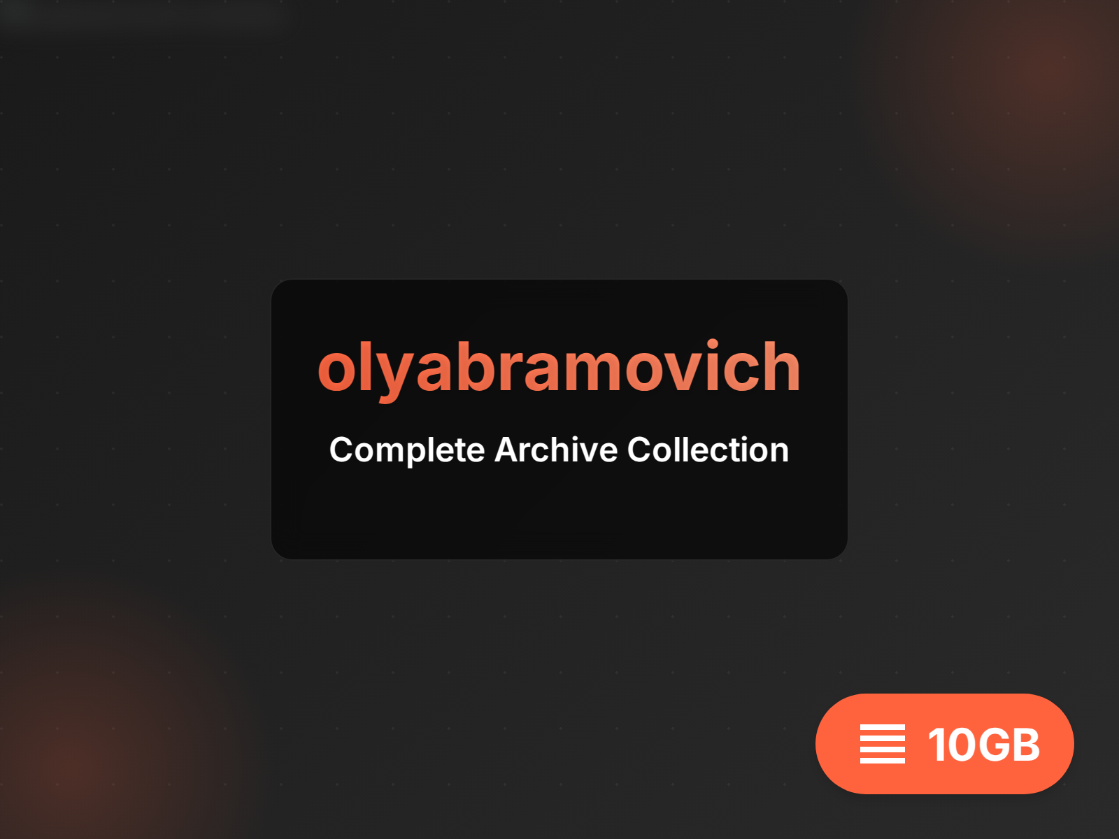 olyabramovich Voir Archive