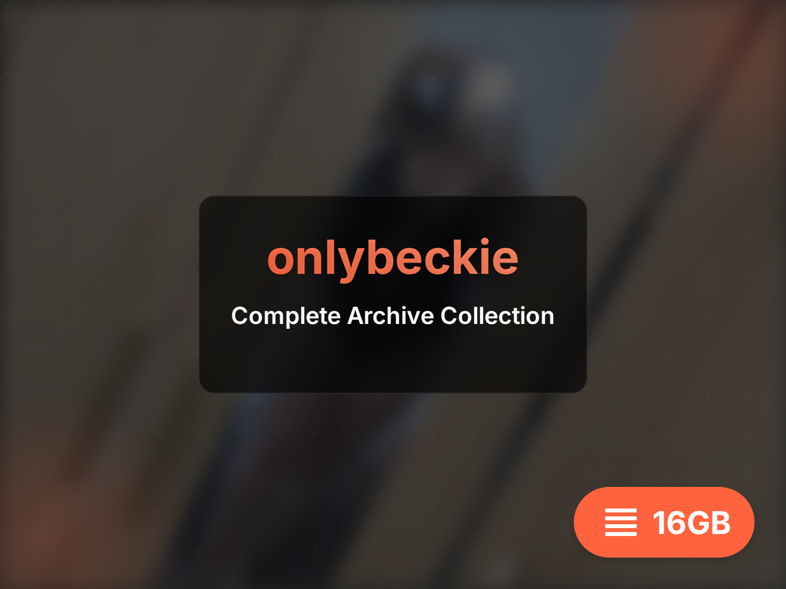 onlybeckie View Archive