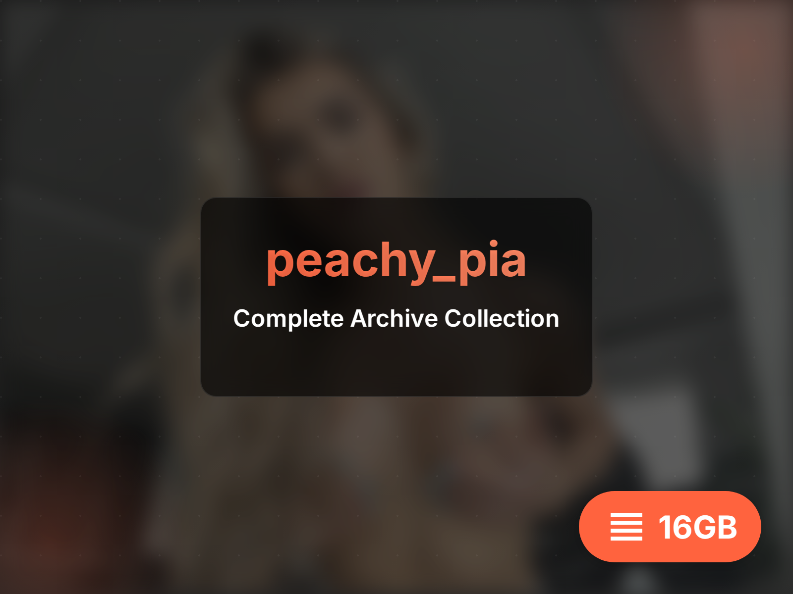 Download peachy_pia archive (9GB)