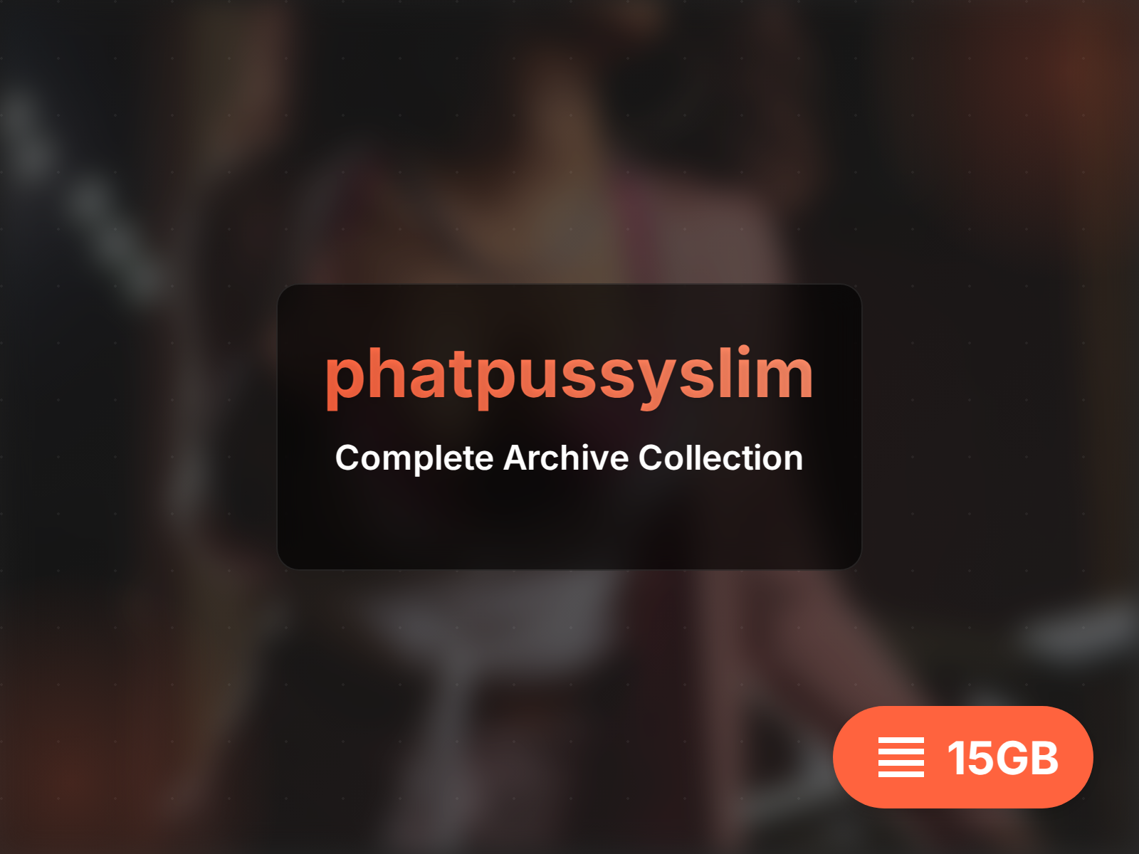 phatpussyslim OnlyFans Fuites
