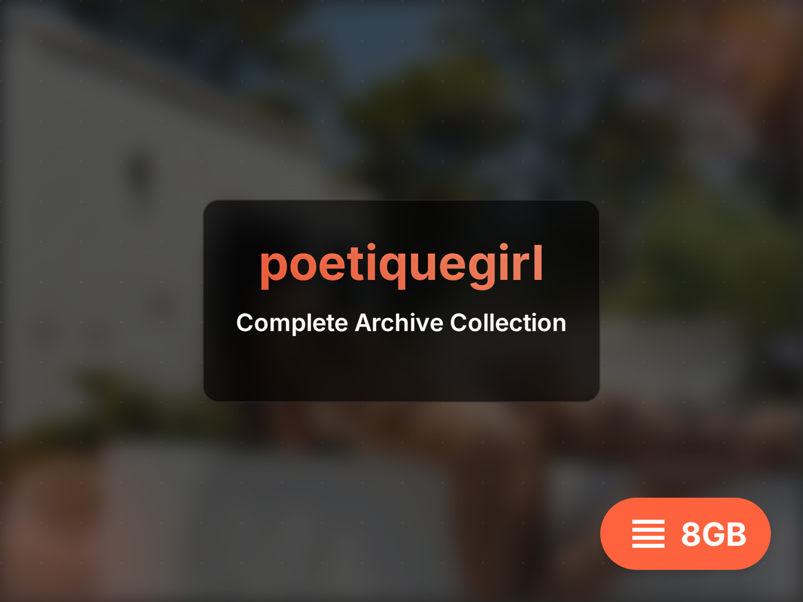poetiquegirl (Poetiquegirl) OnlyFans obsah