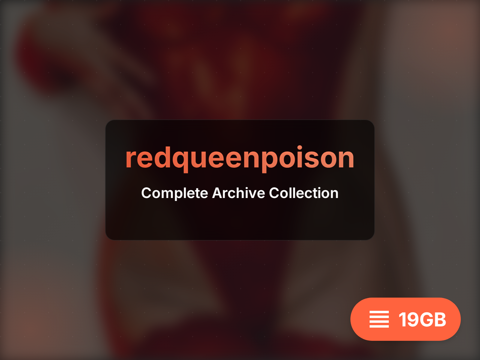 Download redqueenpoison archive (5GB)