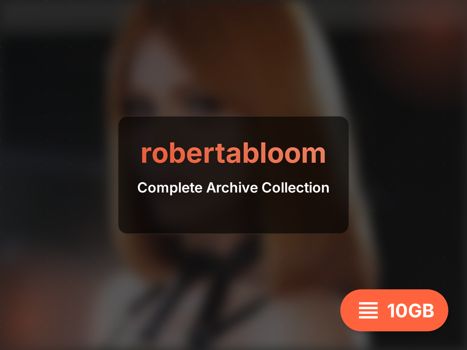 robertabloom (Roberta Bloom) OnlyFans Leaked Content