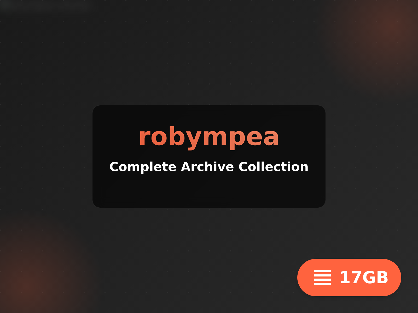 Robympea @robympea OnlyFans Leaked