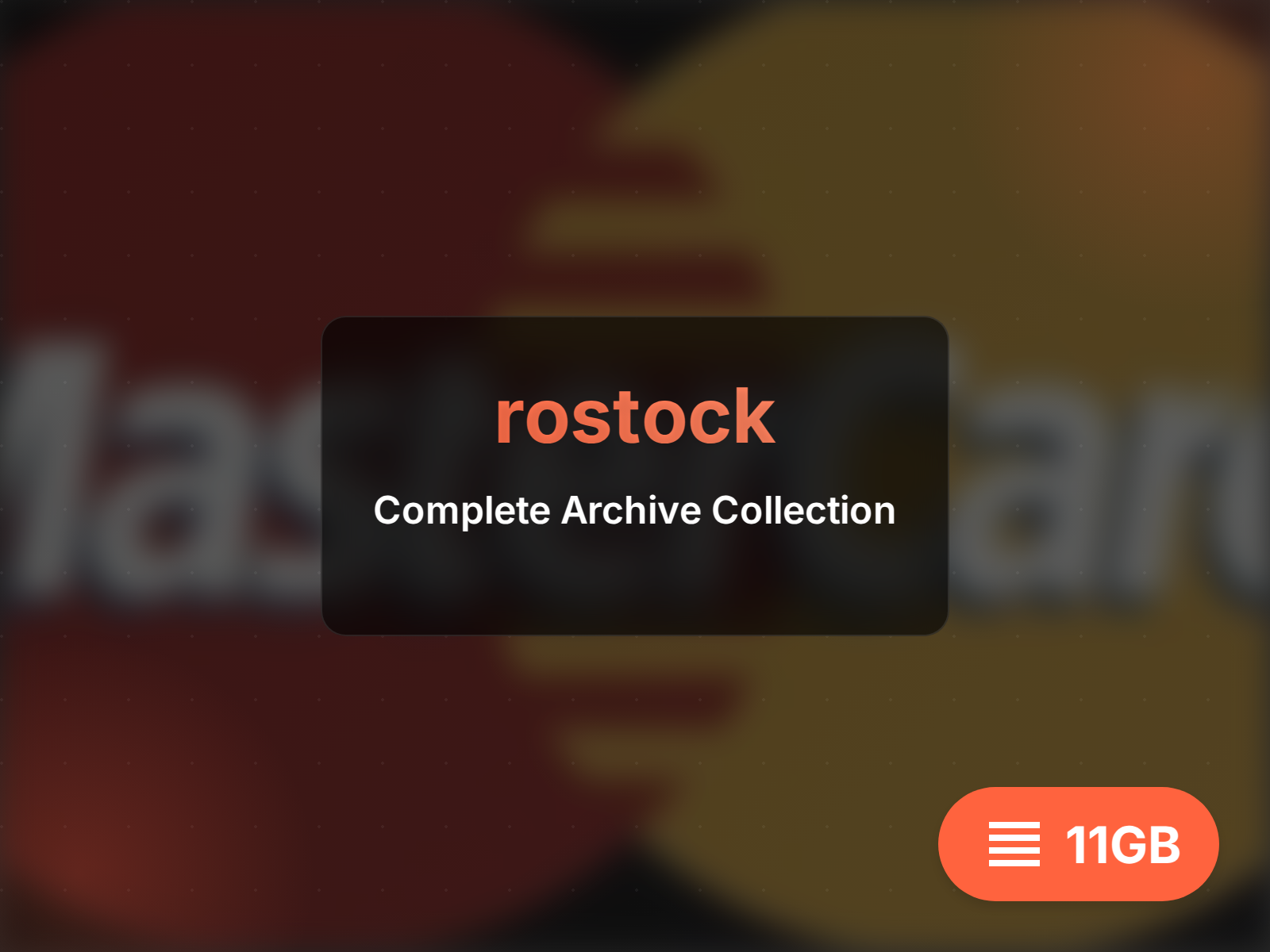 Download rostock archive (8GB)