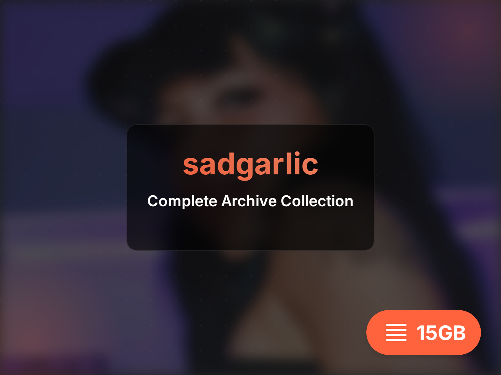 SADGARLIC{(@sadgarlic)|sadgarlic} Kebocoran OnlyFans