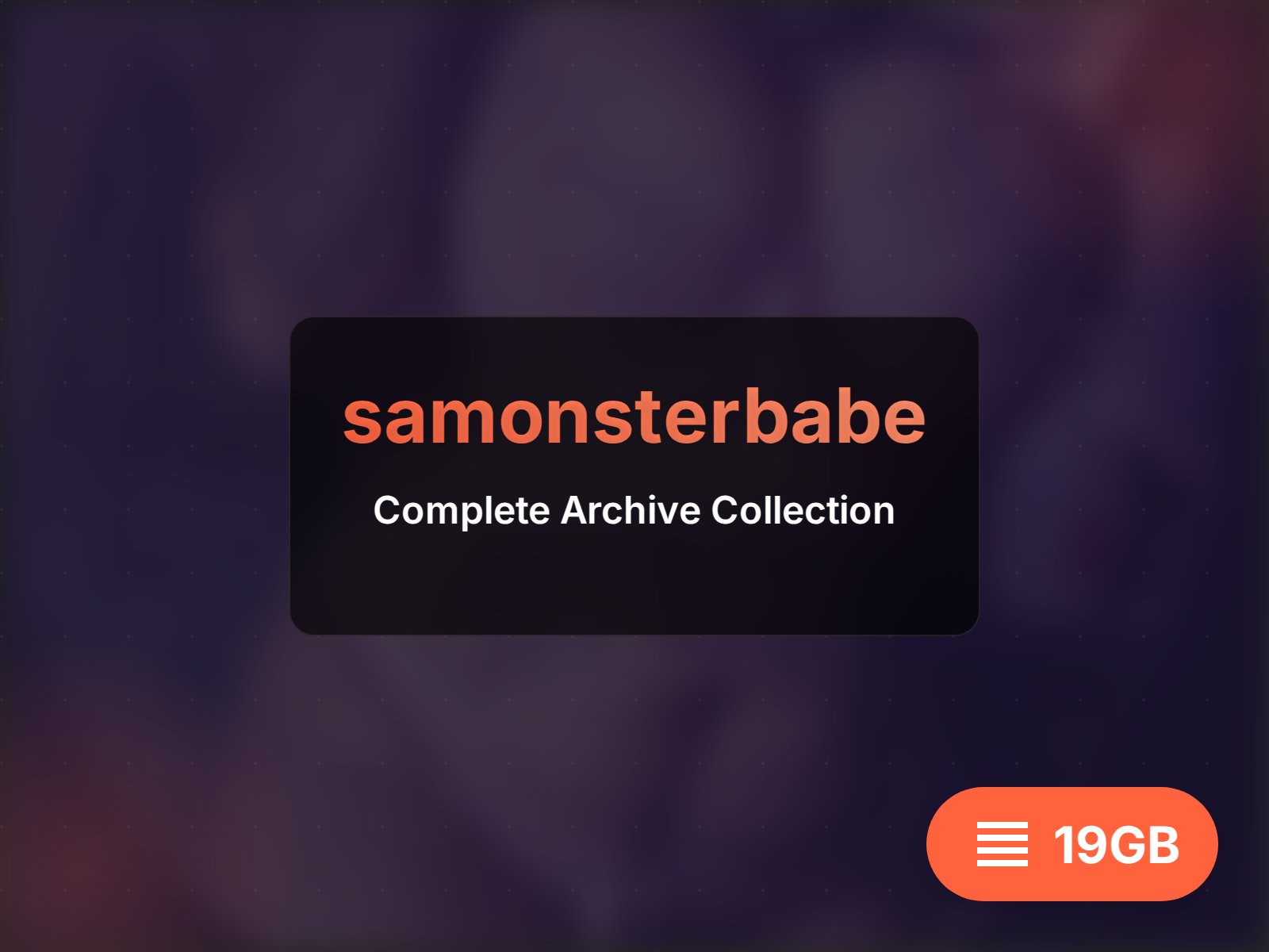 samonsterbabe Leaked Videos And Images
