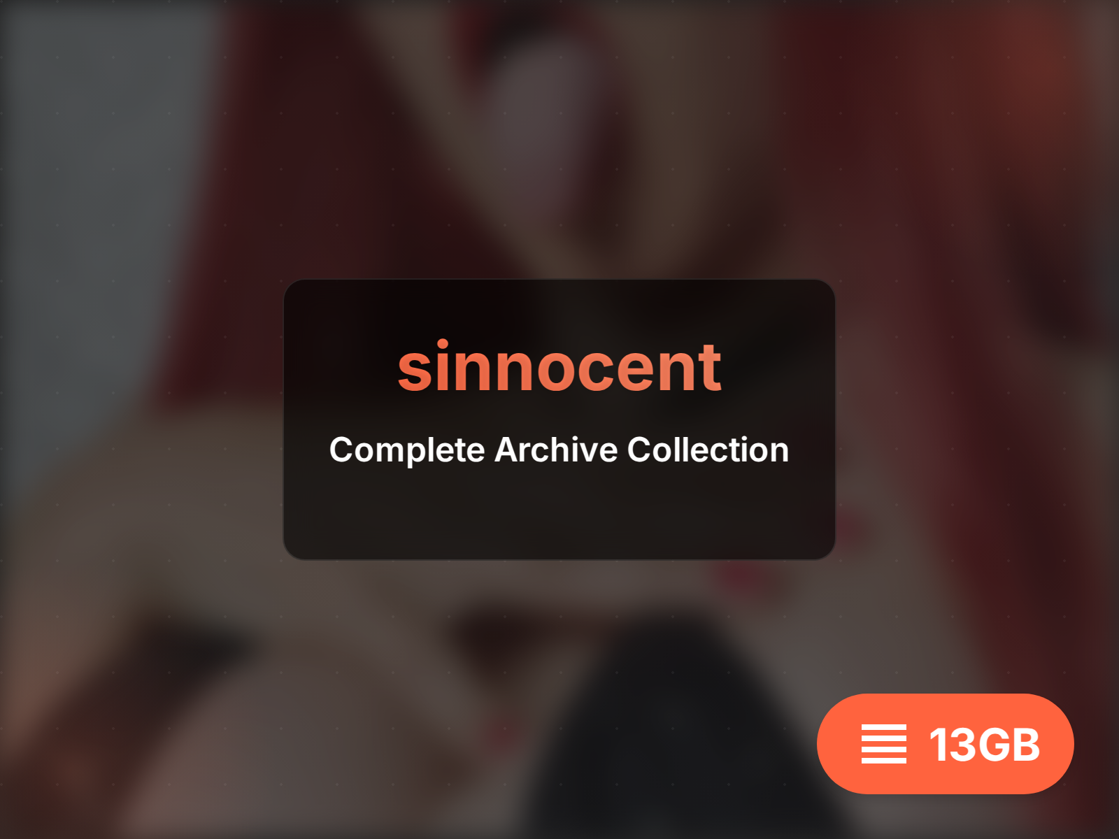Повний архів sinnocent (14GB)