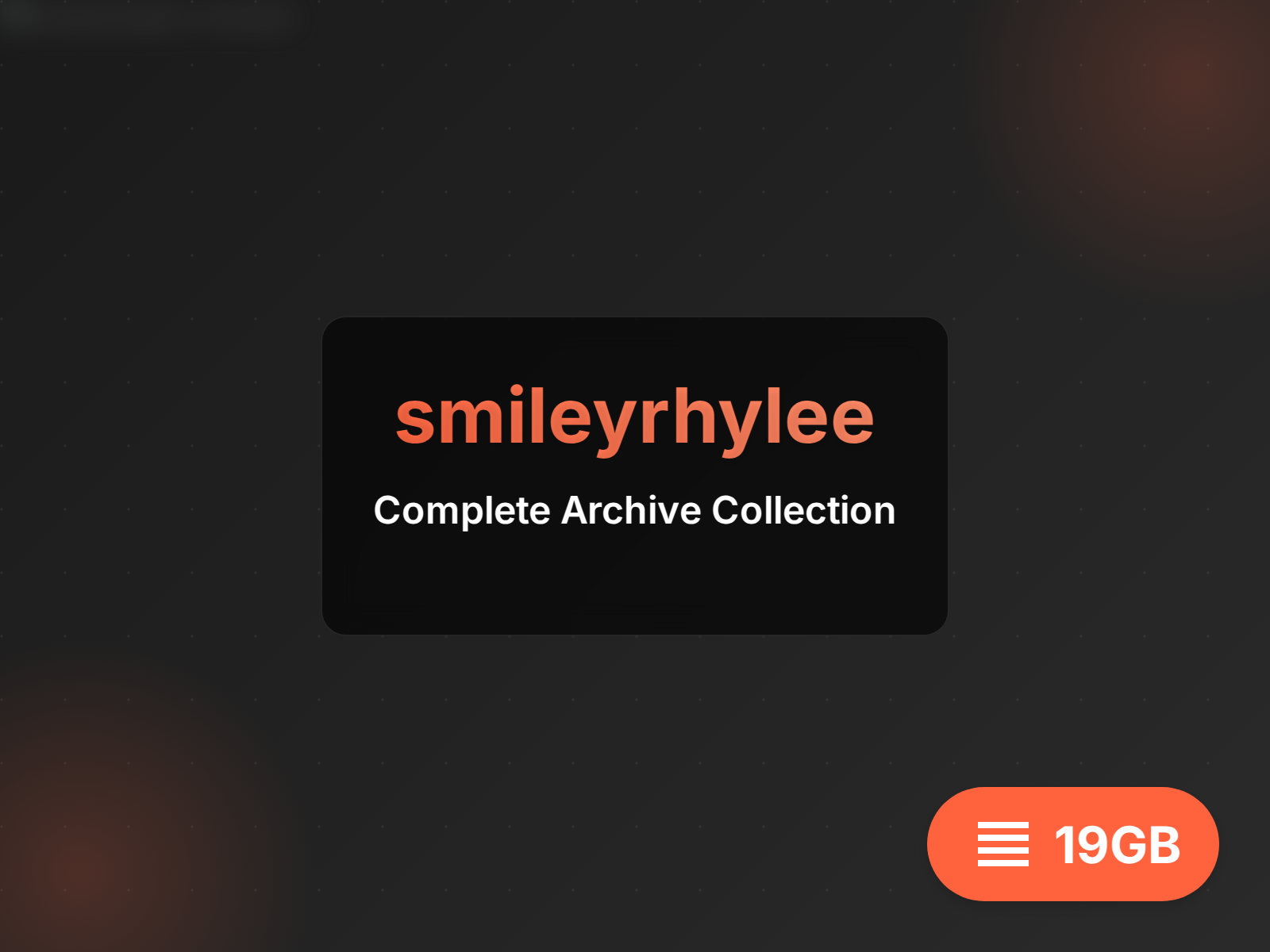 smileyrhylee Full Archive