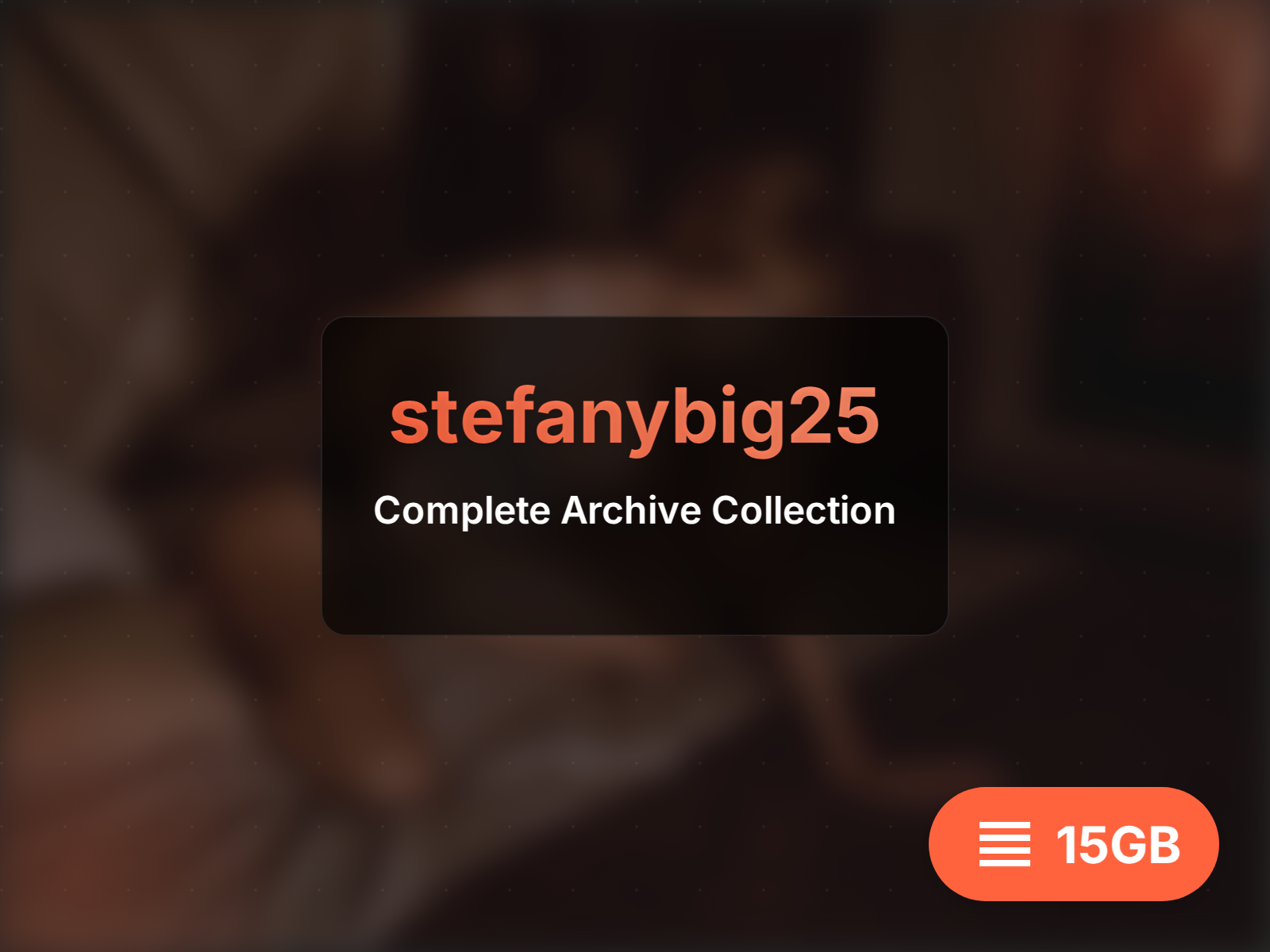 Complete stefanybig25 archive (5GB)