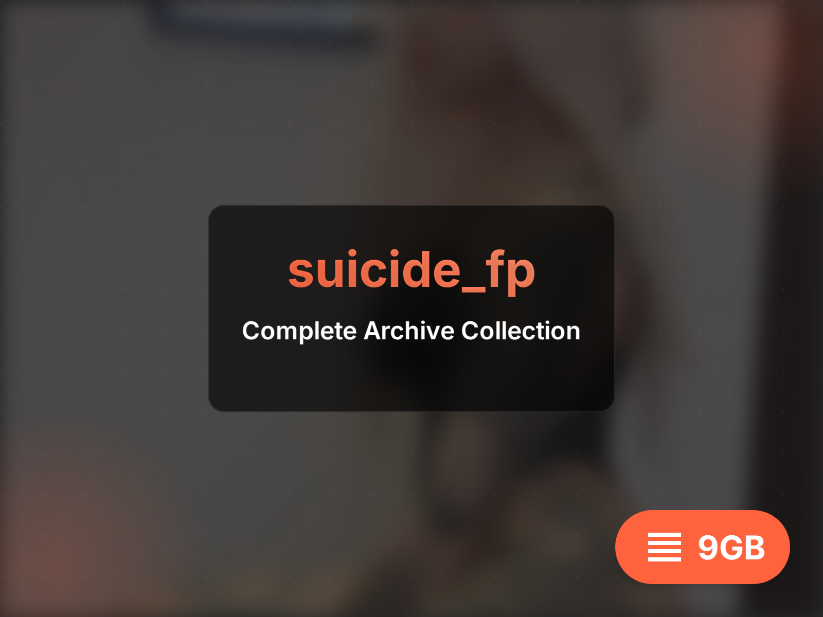 Pakua kumbukumbu ya suicide_fp (8GB)