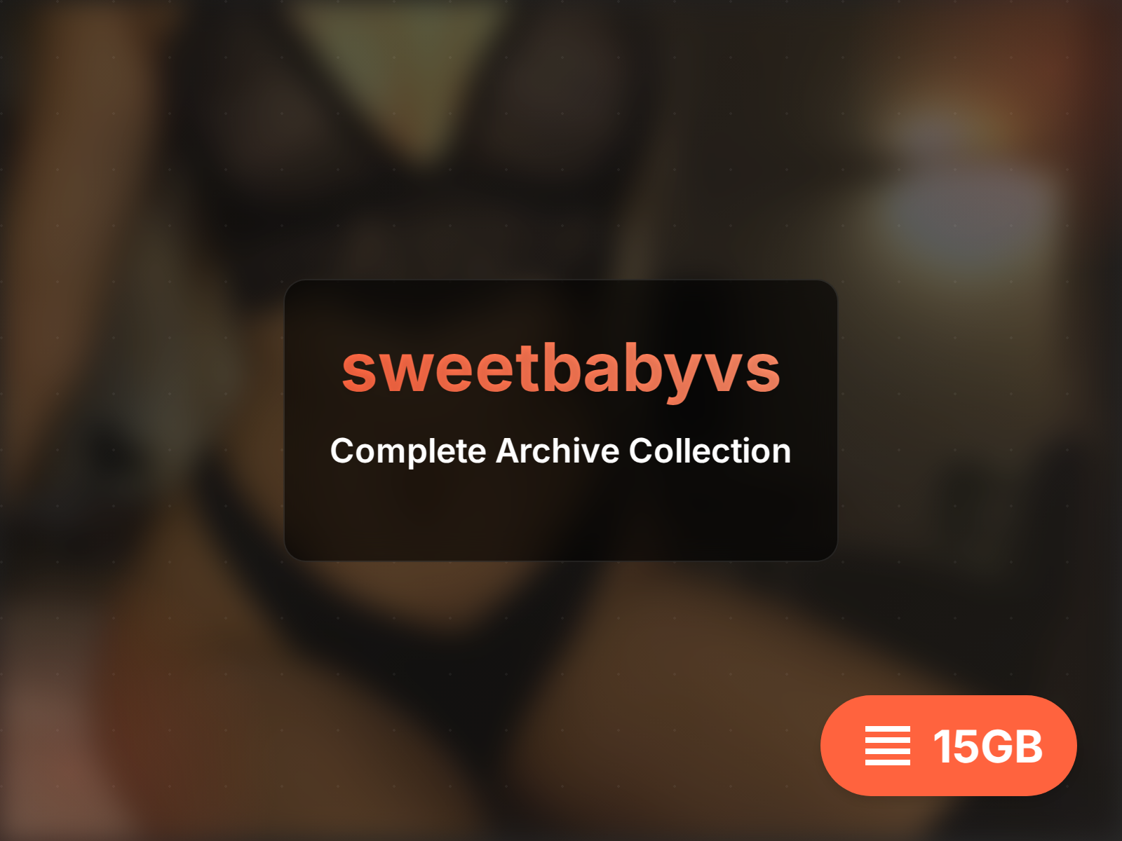 sweetbabyvs OnlyFans Fuites