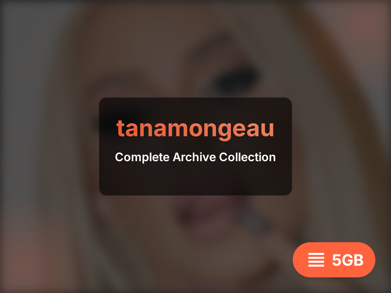 Полный архив tanamongeau (16GB)