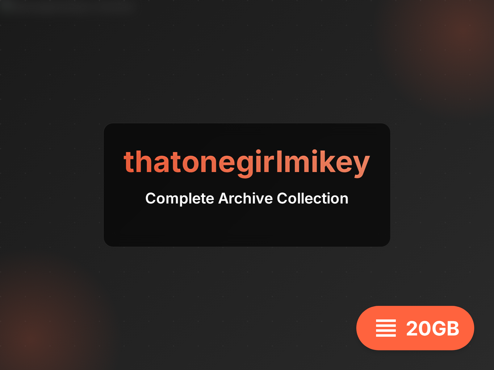 thatonegirlmikey Leaked Videos And Images