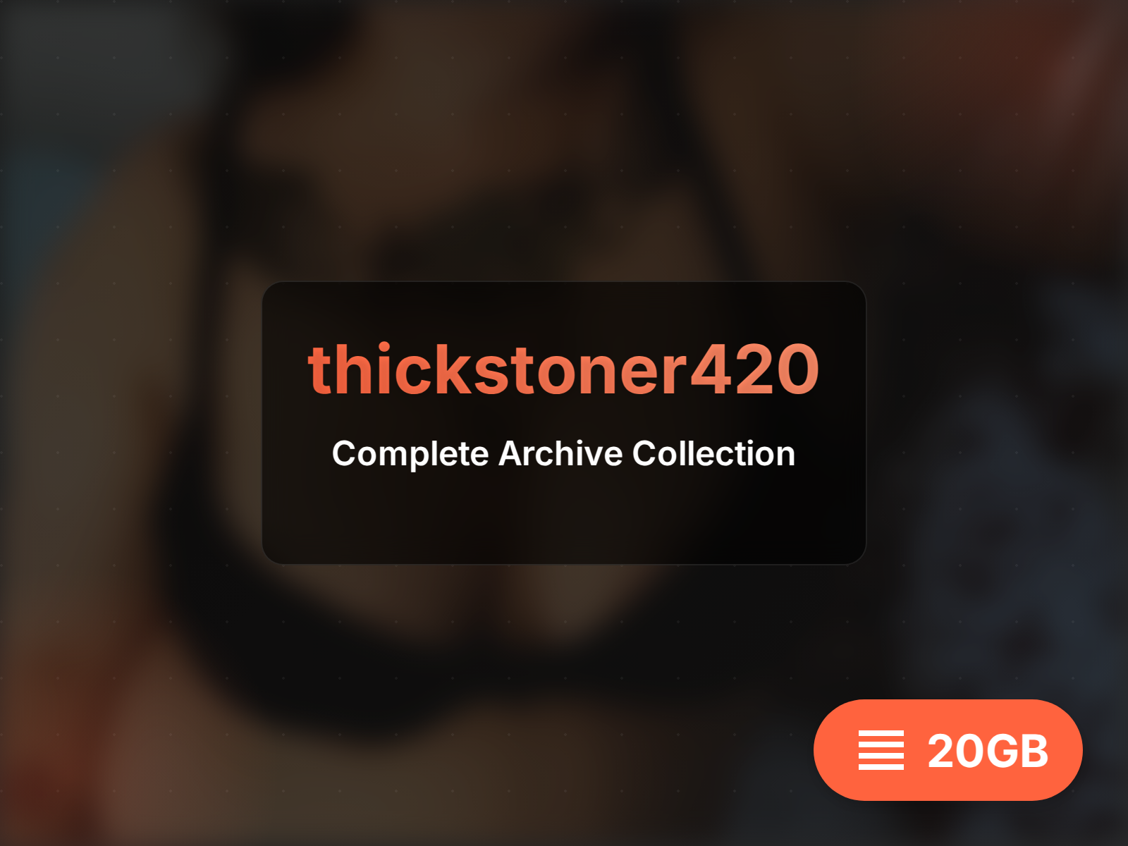 Download thickstoner420 OnlyFans videos and photos for free