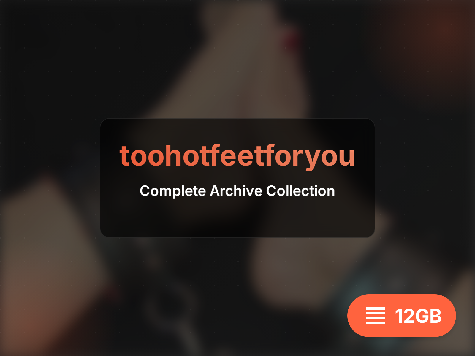 toohotfeetforyou OnlyFans Leak