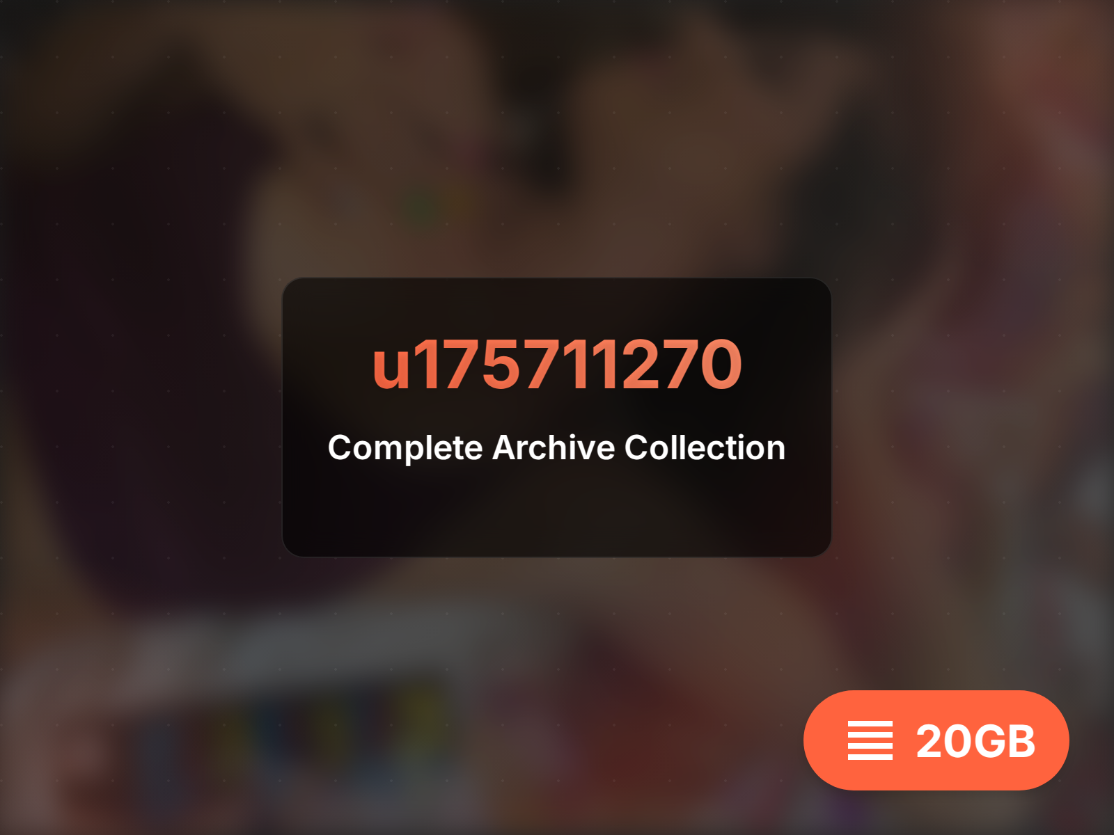 Complete u175711270 archive (10GB)