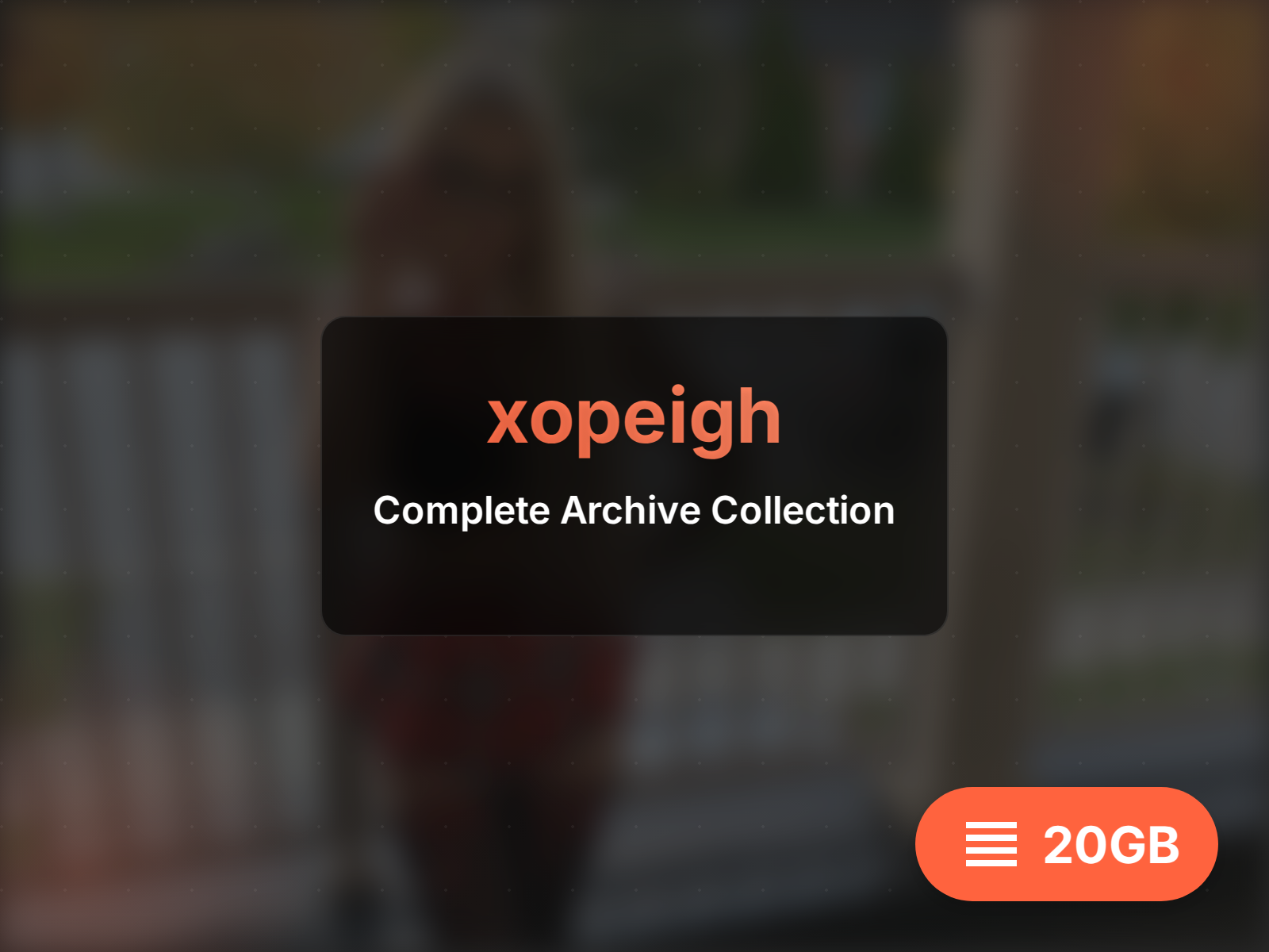 Komplettes xopeigh Archiv (6GB)